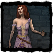 Portret z oryginalnej gry "Wiedźmin"