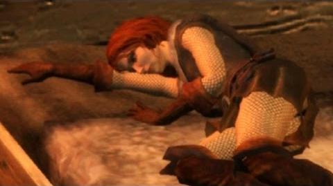 End of Prologue and Triss First Sex Scene (The Witcher) HD