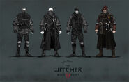 Tw3 concept art Witch Hunters