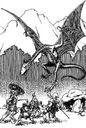 Wyvern from Wiedźmin: Gra Wyobraźni PnP RPG