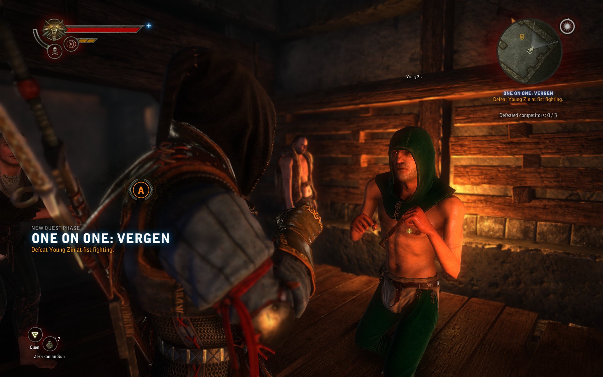 witcher 2 fist fight