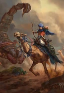 Guarda da Caravana Existem várias formas de se morrer no deserto. Sede não é a única.