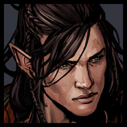 Thronebreaker: The Witcher Tales avatar, before getting his scar
