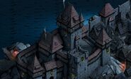 Rivia Castle conquered by Nilfgaard in Thronebreaker: The Witcher Tales