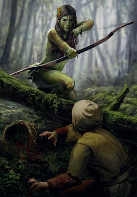 Gwent cardart scoiatael dunca