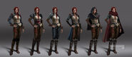 Concept art of Triss for The Witcher 3