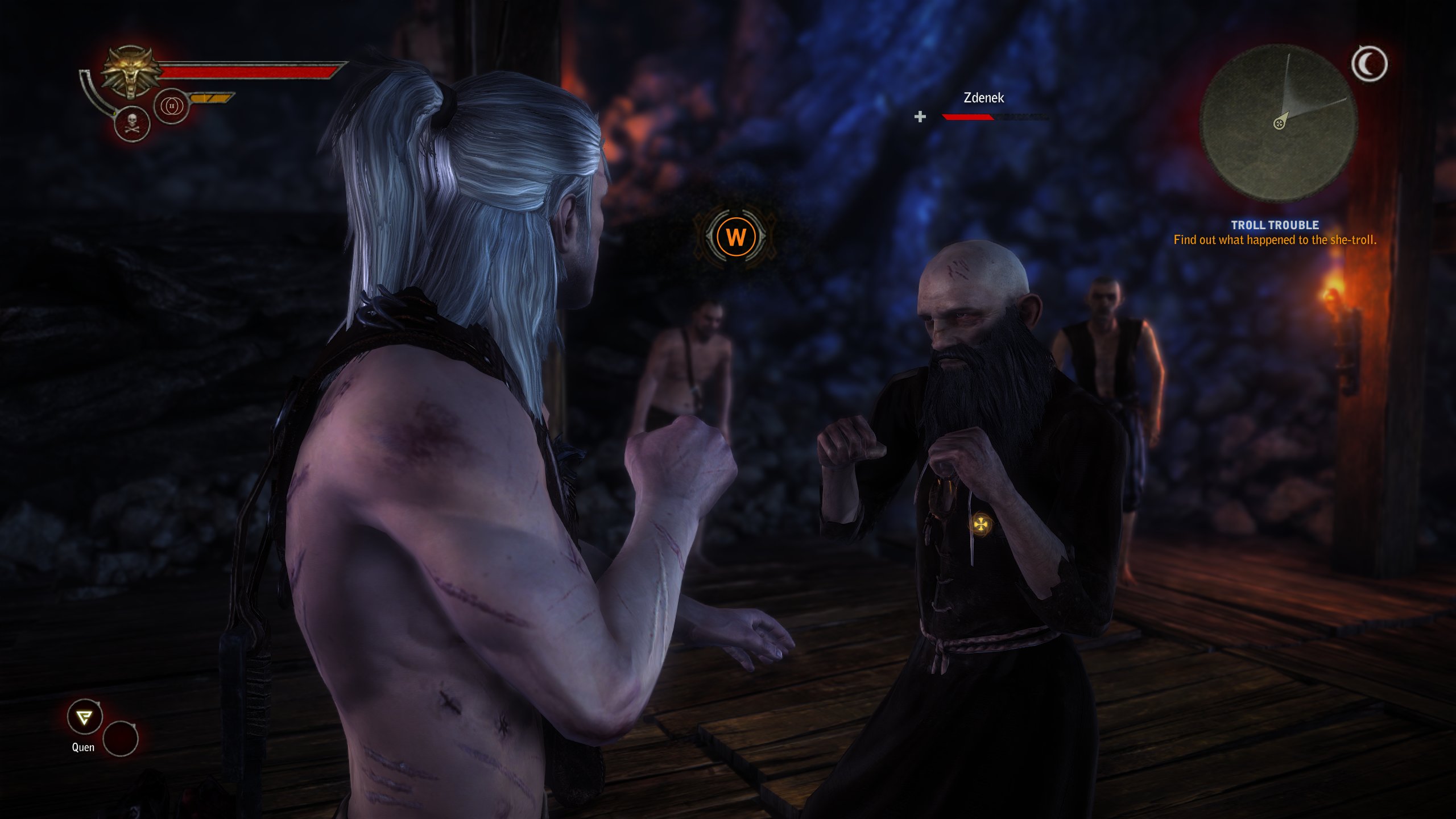 the witcher 2 fight club
