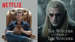 Henry Cavill Reads The Witcher Netflix