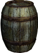 a barrel the most common container