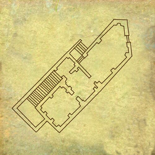 Floorplan of Philippa Eilhart's house