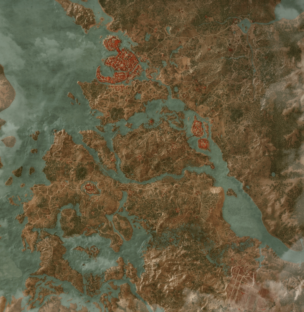 The Witcher 3 maps