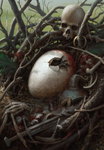 Gwent cardart monsters harpy egg