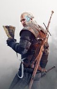 Render of Geralt