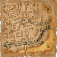 Map of Vizima's Trade Quarter