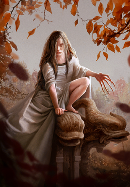 Gwent cardart monsters vereena