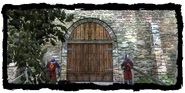 the gate to Old Vizima