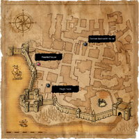 a ghost story house location Map of the quest