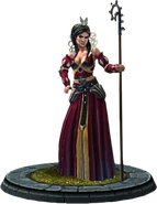 مجسم شخصية فيليبا في حلبة معركة الويتشر