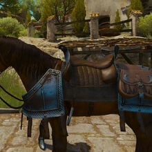 Beauclair Saddle Witcher Wiki Fandom I got the saddle for geralt with his heraldry. beauclair saddle witcher wiki fandom