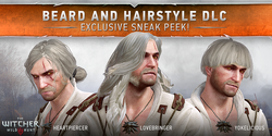 The Witcher III shaved Geralt for The Witcher 2