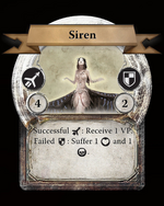 Siren (The Witcher Adventure Game card)