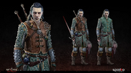 Young Vesemir by Kacper Madejak