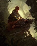 Gwent standalone card art: Shani