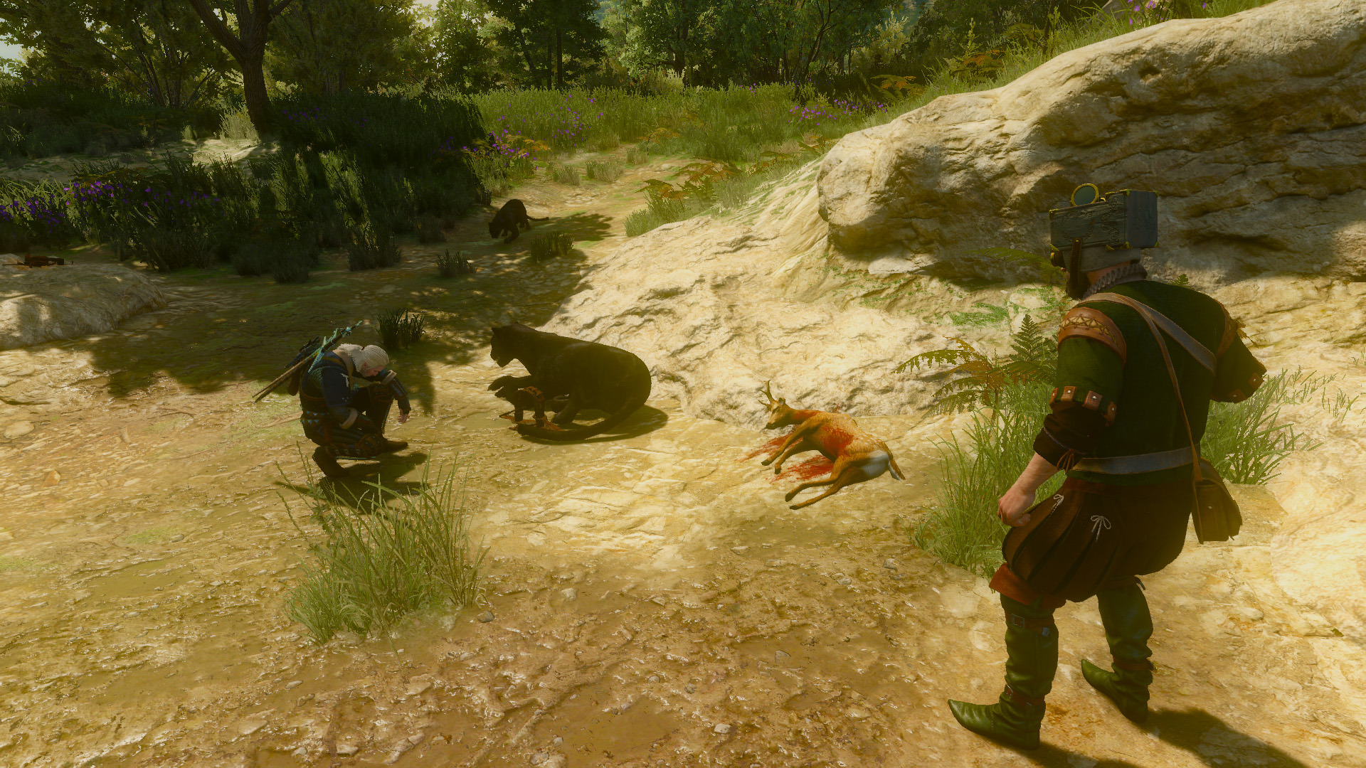 The Witcher 3 Wild Hunt PS4 corrida de cavalos Side quest 