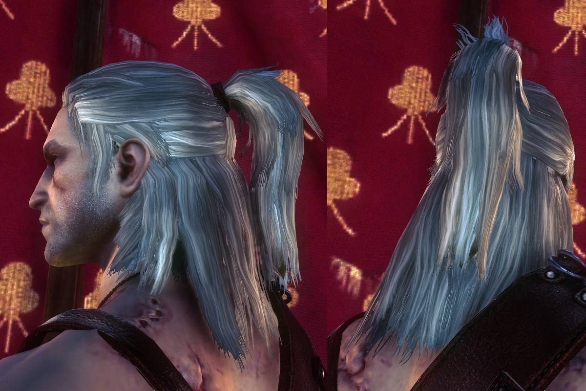 The Witcher III shaved Geralt for The Witcher 2