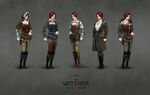 Arte conceptual de Triss para The Witcher 3 (III)