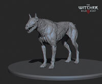 Barghest model by Sebastian Bąkała