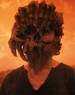 Eredin's transformation in the Wild Hunt