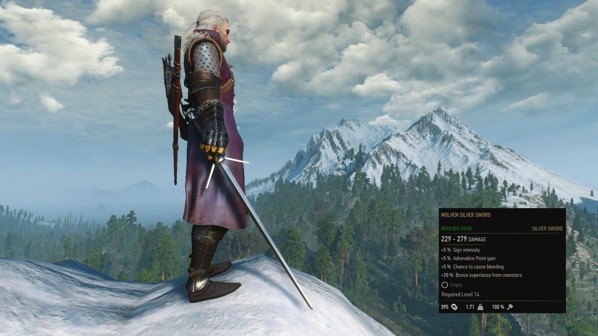 The witcher monsters 3 silver фото 86
