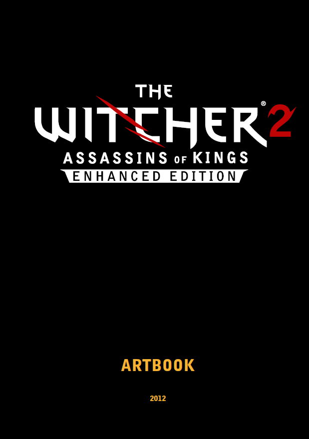 ARTBOOK from WITCHER 2: Assassins of Kings - PC COLLECTOR'S POLISH EDITION