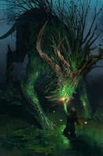 Gwent cardart scoiatael dryads caress