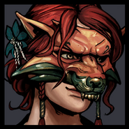 Triss Fox Mask Avatar in {{Gwent standalone}}