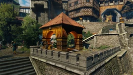 Tw3 Eternal Fire shrine in Novigrad