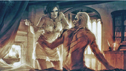 Final de Geralt con Triss