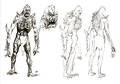 The first sketches of the mutant