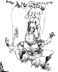 Leshy in the  PnP RPG