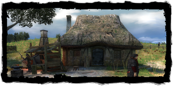 the blacksmith's house and shop