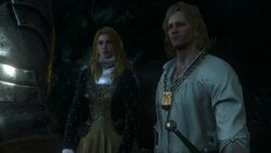 The Warble Of A Smitten Knight The Official Witcher Wiki I'll swear on her illustrious highness' garter. the warble of a smitten knight the