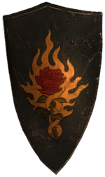 a steel Order shield