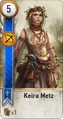 Keira's Gwent card.
