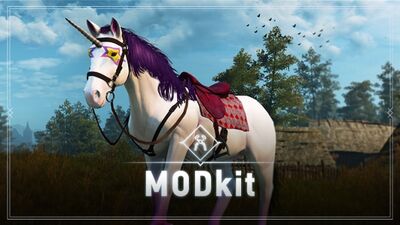 Roach transformed into Unicorn using MODkit