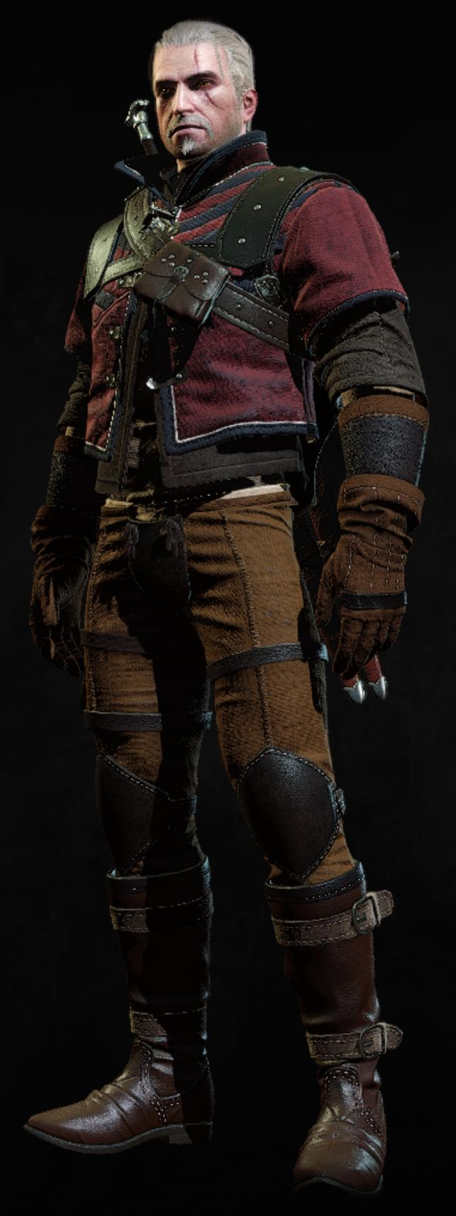 Help Recently upgraded my superior wolven trousers to master craft  however the appearance didnt change at all where there are red accents  throughout Any fix to this  rWitcher3