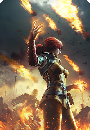 Tw3 cardart neutral triss dlc