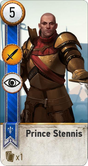 Tw3 gwent card face Prince Stennis.png