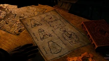 In-door details of the auction house.