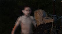 Ghost of a young witcher